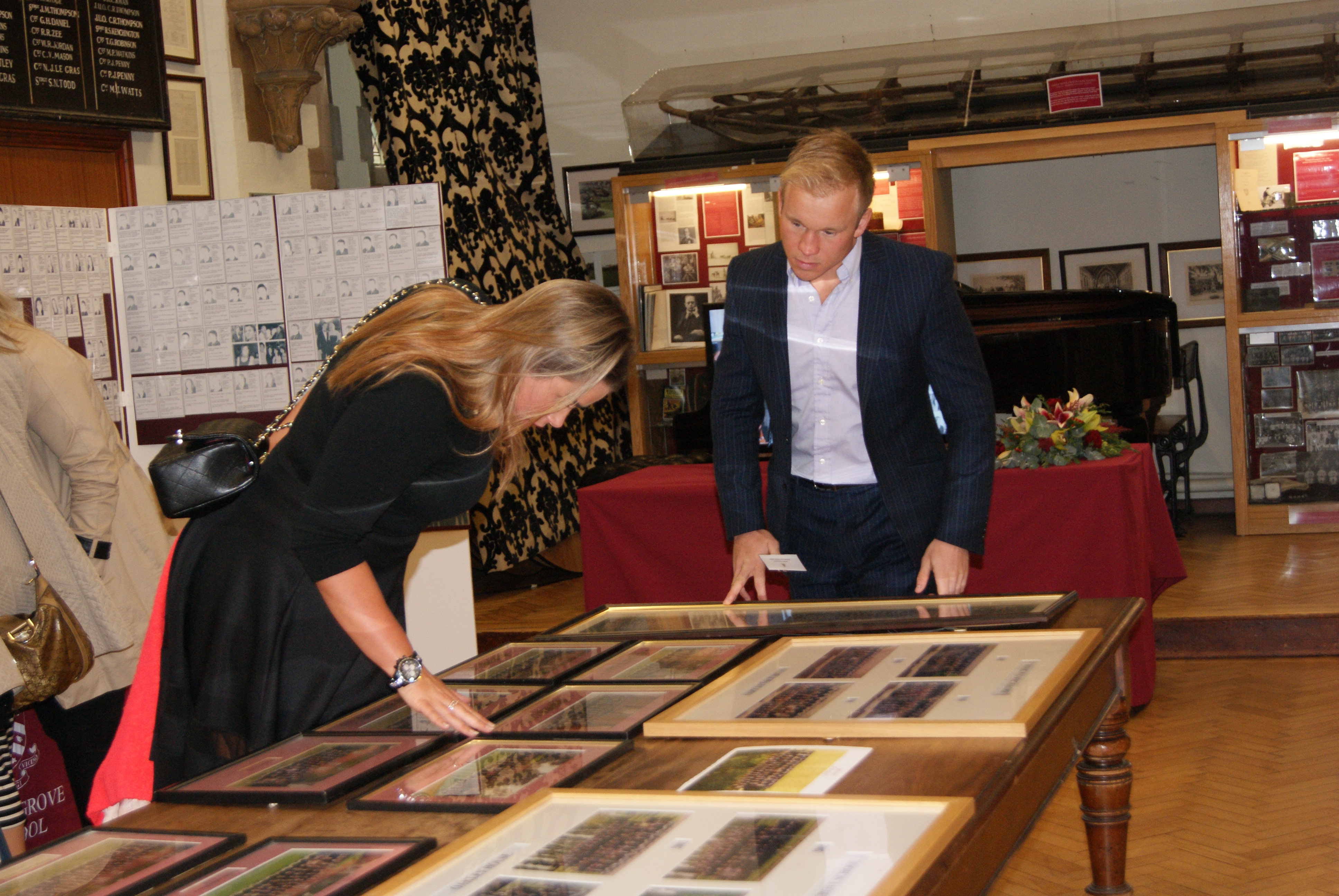 2005 Leavers' Reunion, 3/10/2015 - Lauren Chandler and James Fouracre in the Old Chapel